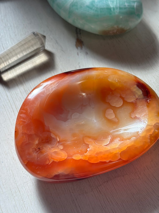 Carnelian Bowl - Madagascar