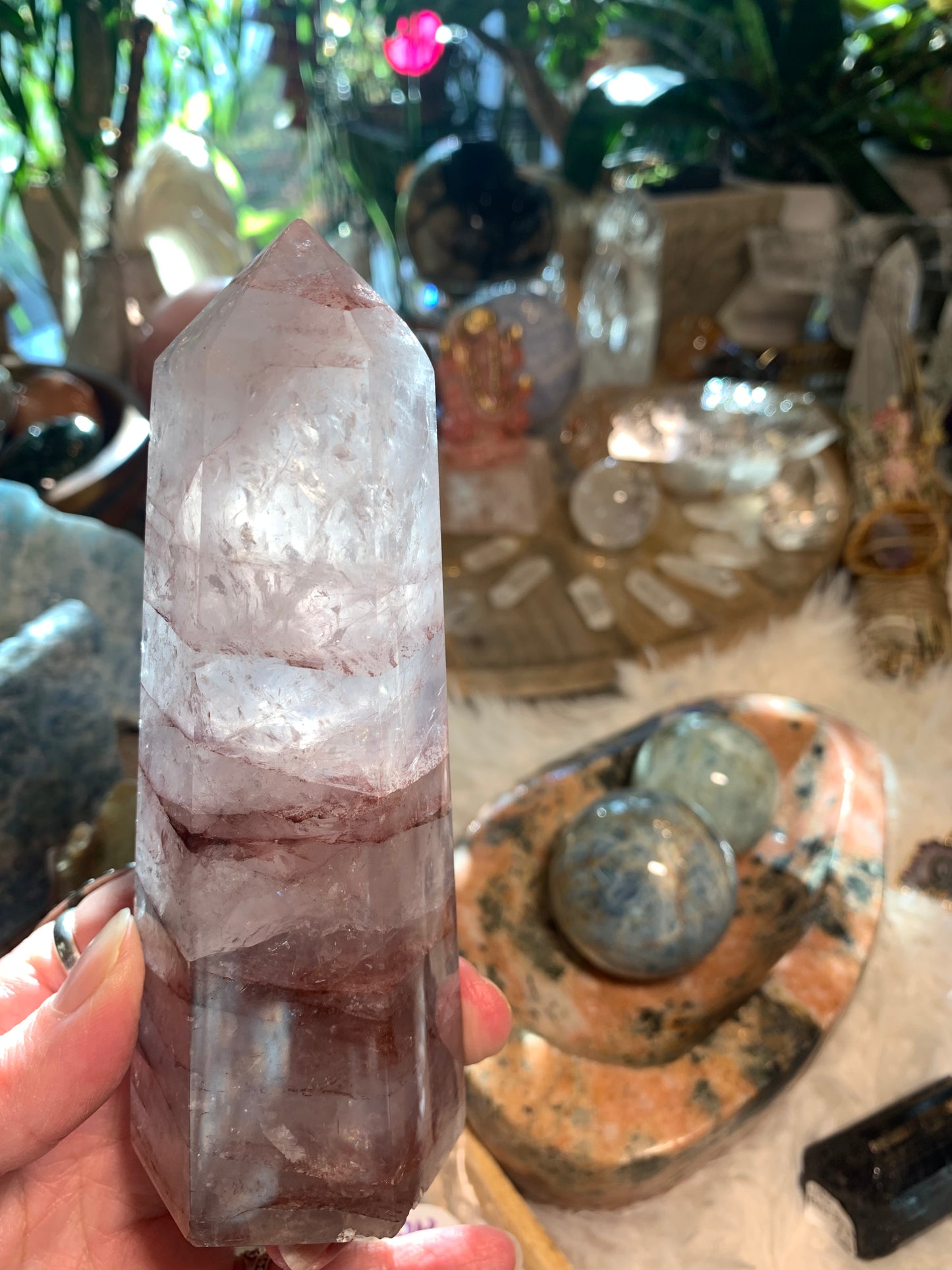 Hematoid Quartz Generator - Madagascar