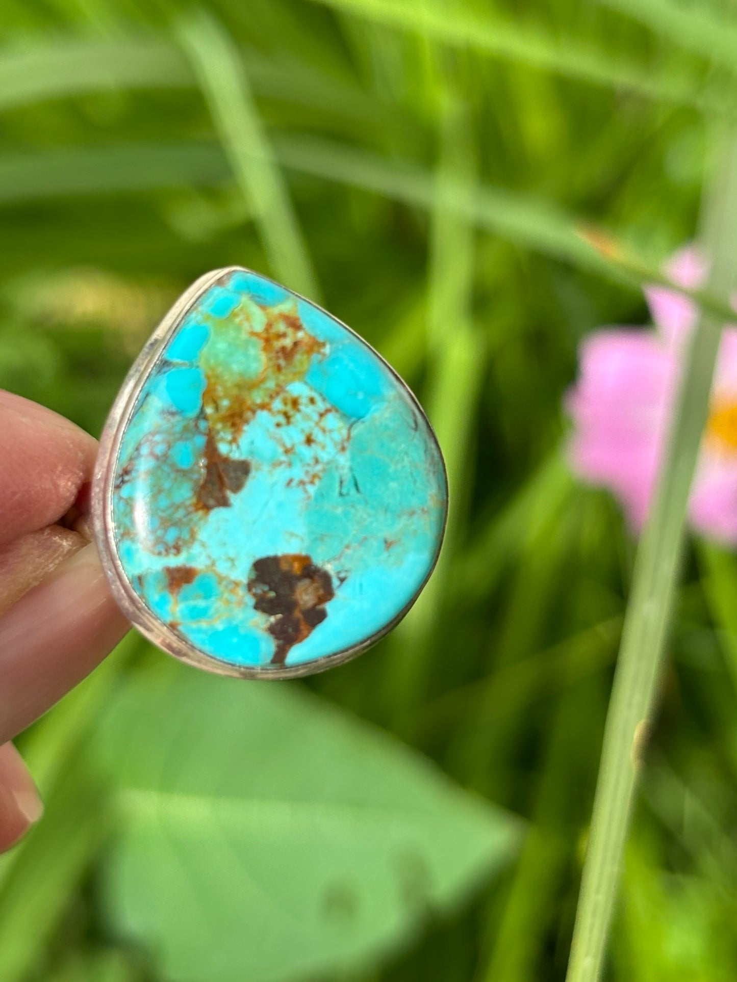 Turquoise Ring size 9.5