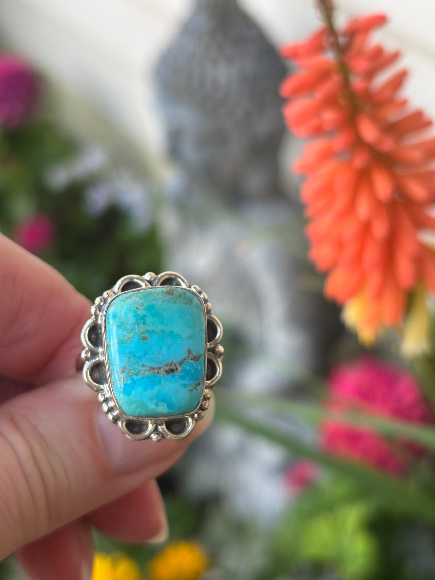 Turquoise Ring size 9.5