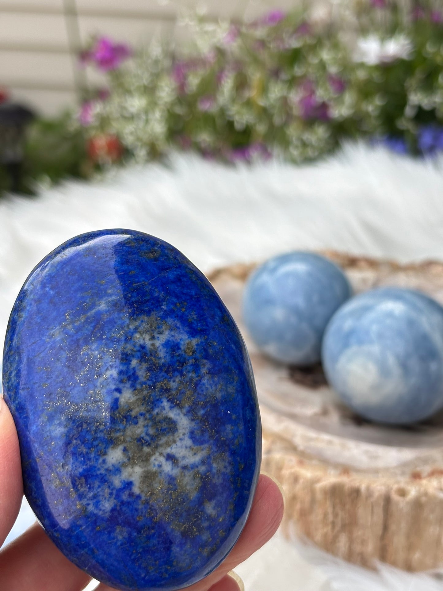 Lapis Lazuli - Palm Stone