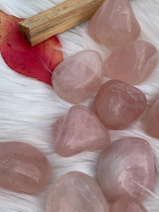 XL Rose Quartz - Tumble | Brazil