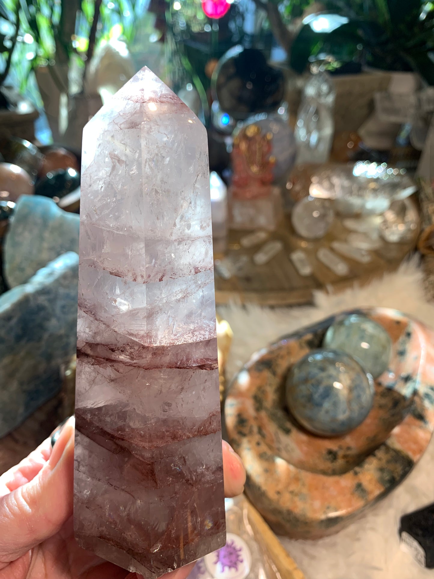 Hematoid Quartz Generator - Madagascar