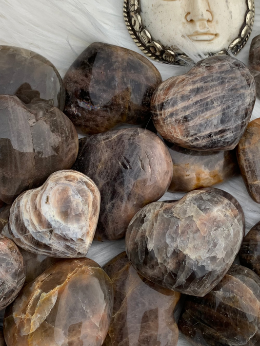 Black Moonstone - Heart