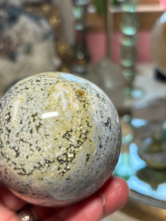 Sea Jasper Sphere - Madagascar