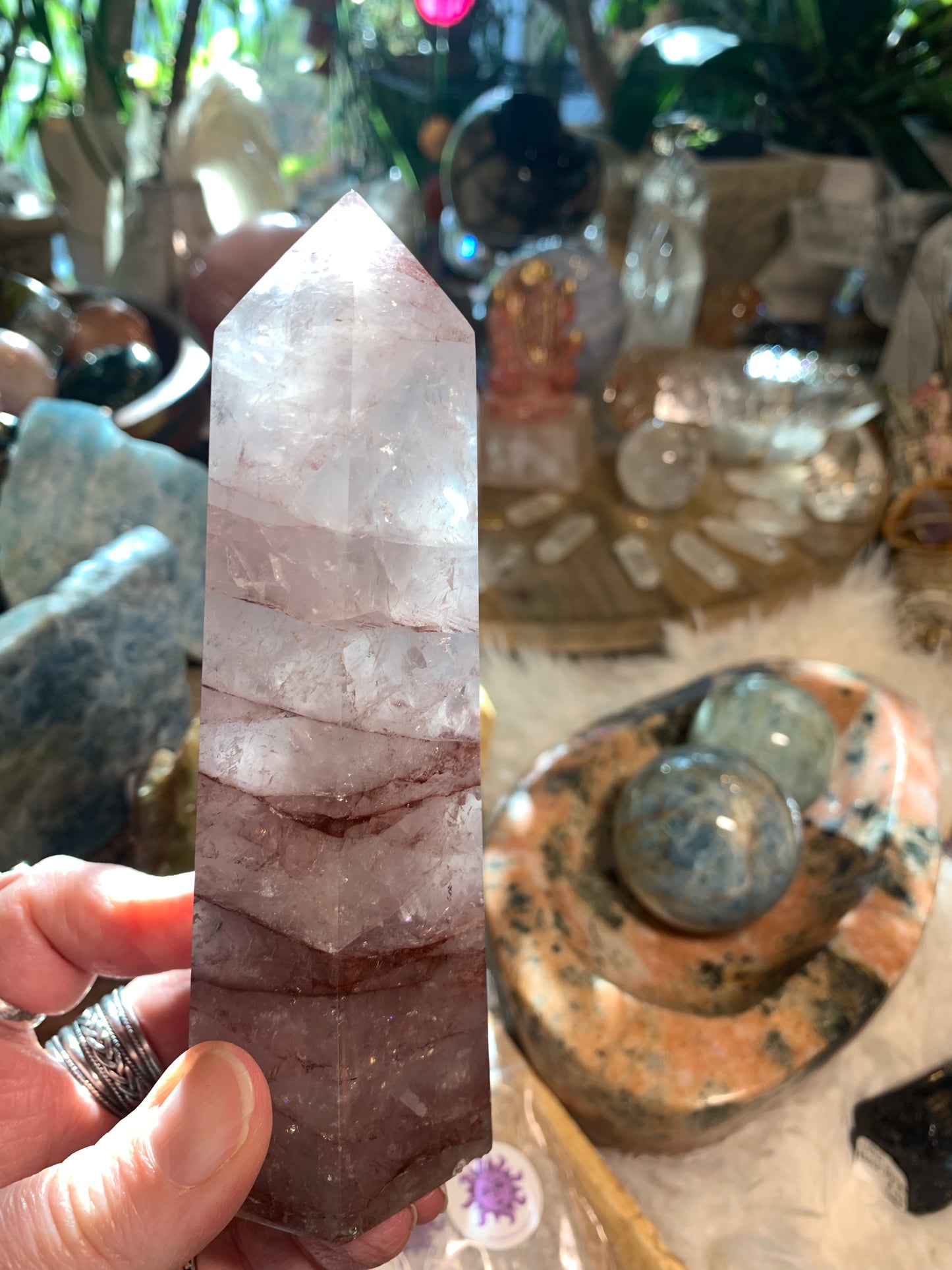 Hematoid Quartz Generator - Madagascar