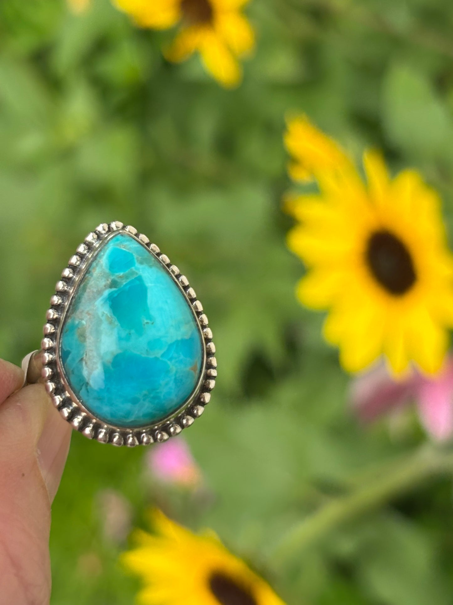 Turquoise Ring size 7.5