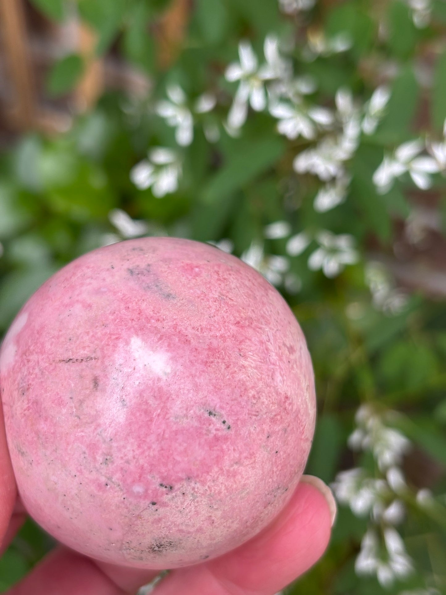 Rhodonite Sphere - Peru