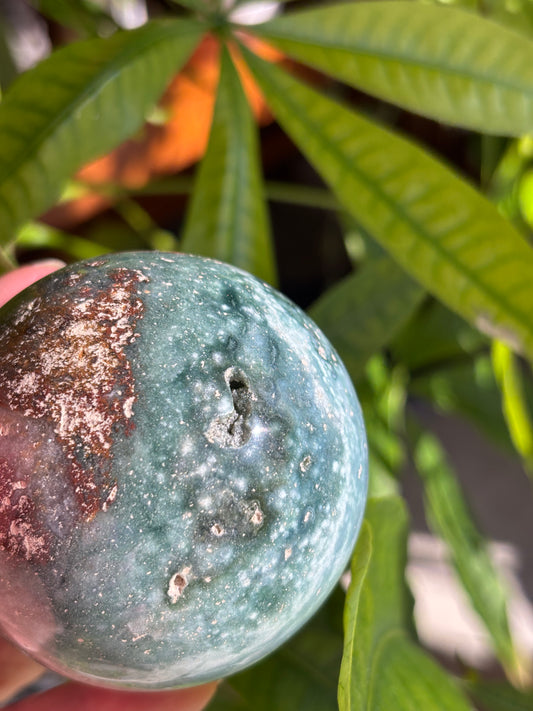 Ocean Jasper Sphere - Madagascar