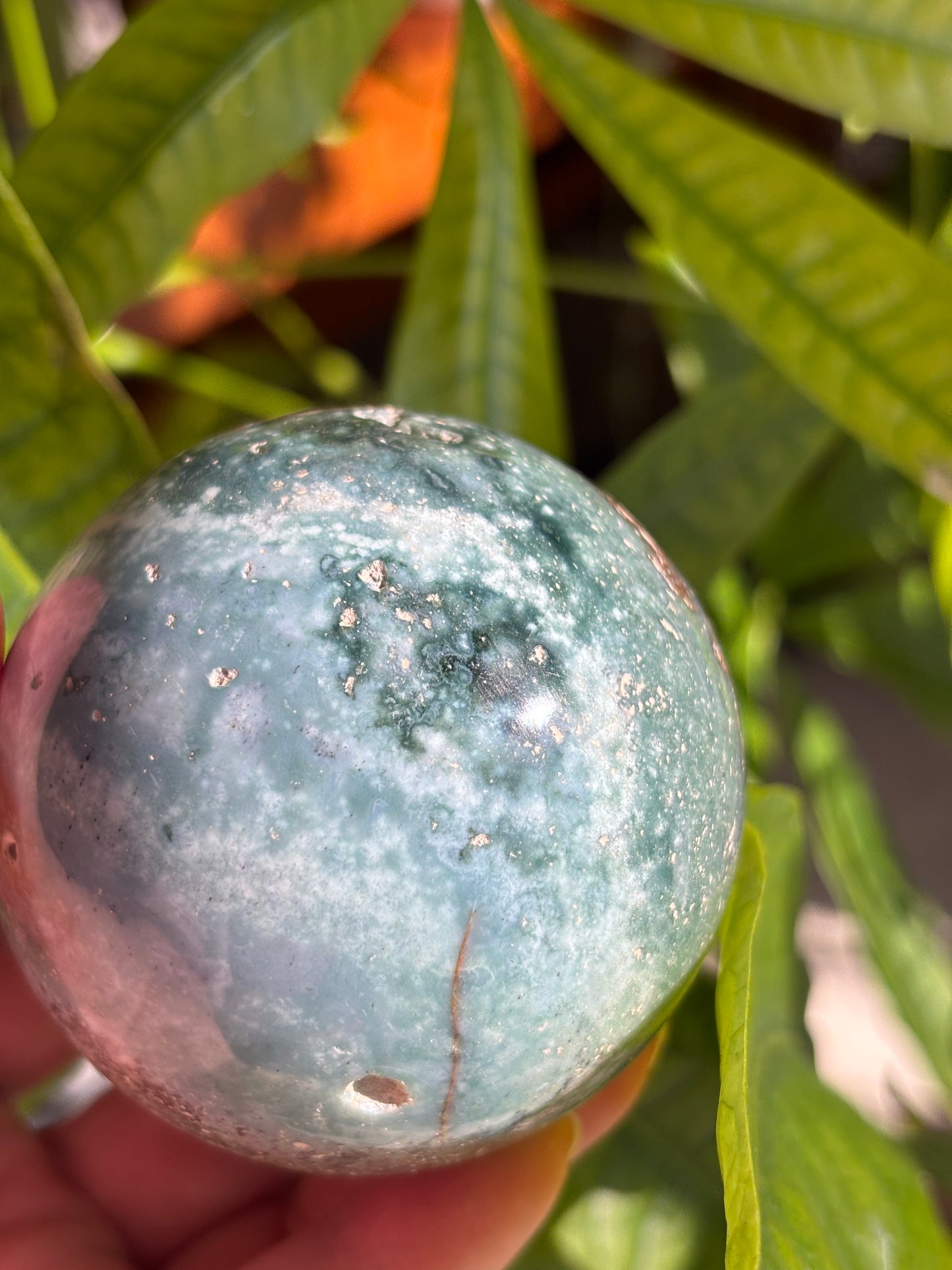 Ocean Jasper Sphere - Madagascar