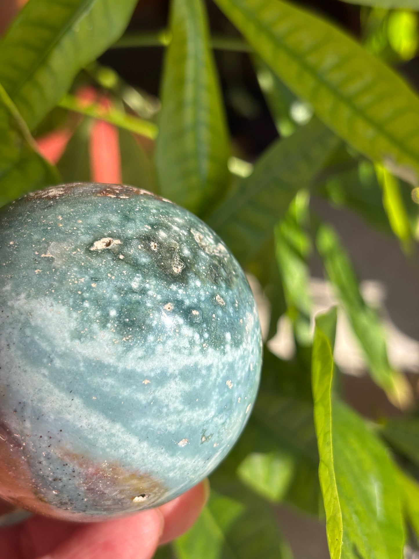 Ocean Jasper Sphere - Madagascar