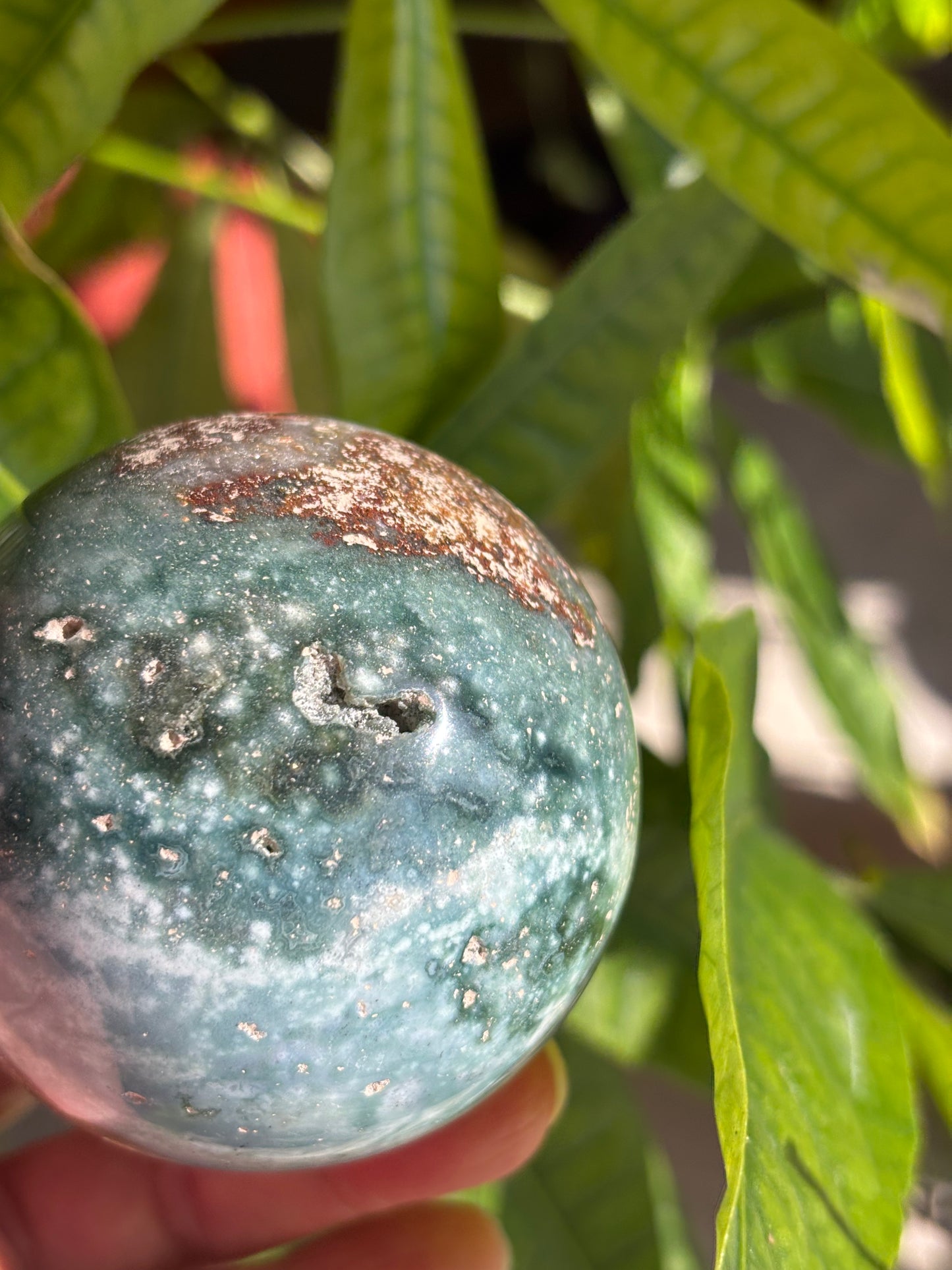 Ocean Jasper Sphere - Madagascar