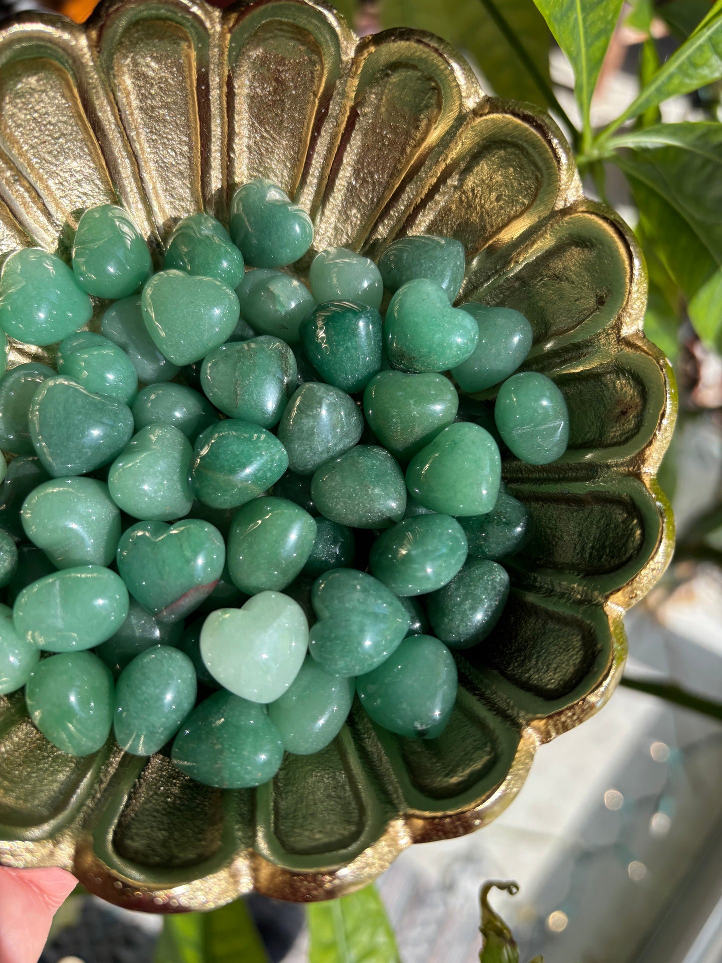 Green Aventurine - Heart mini