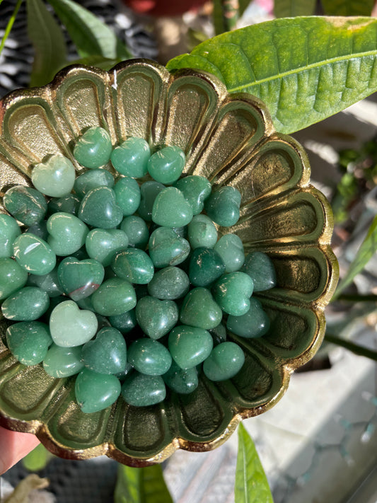 Green Aventurine - Heart mini