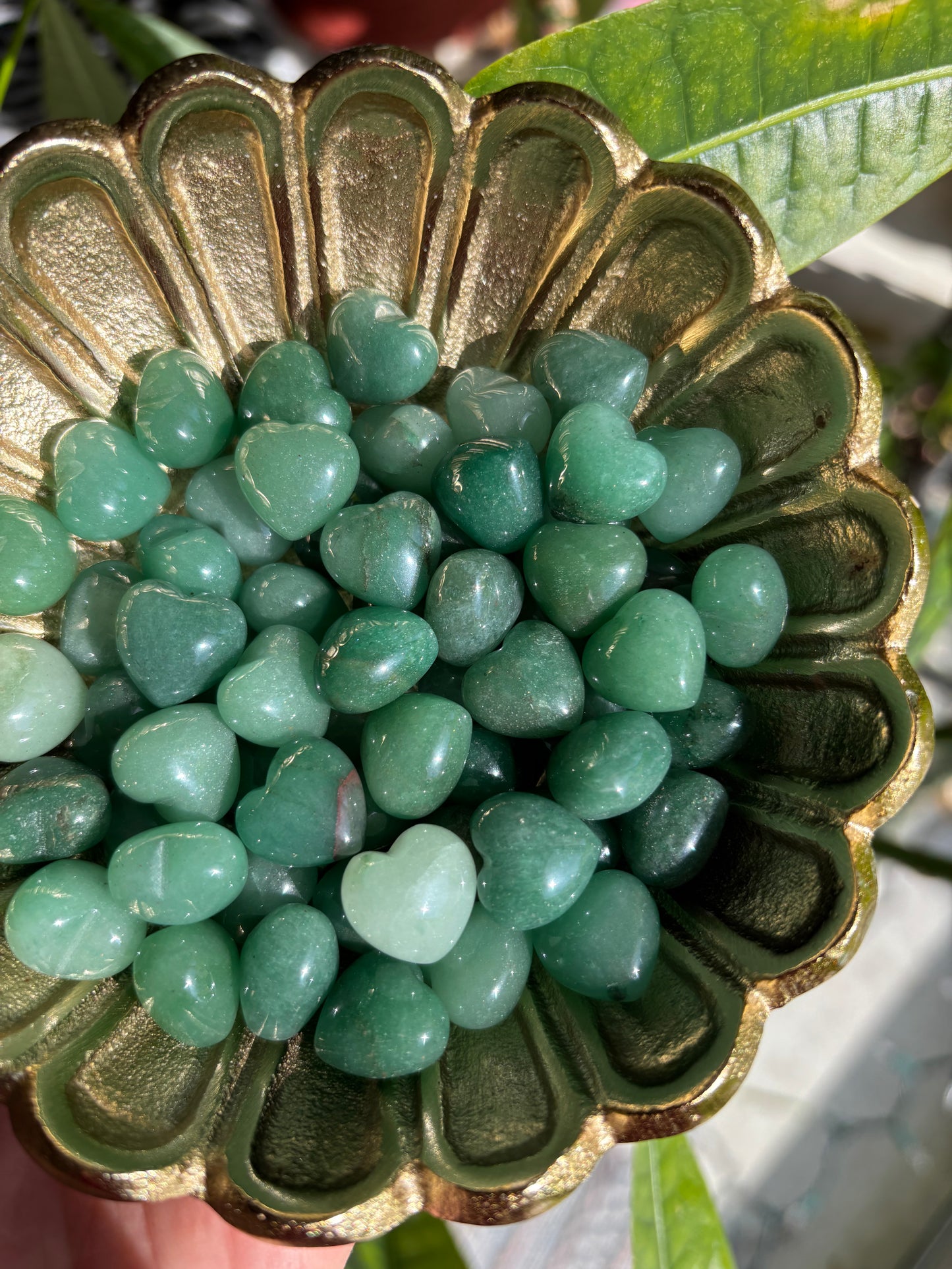 Green Aventurine - Heart mini