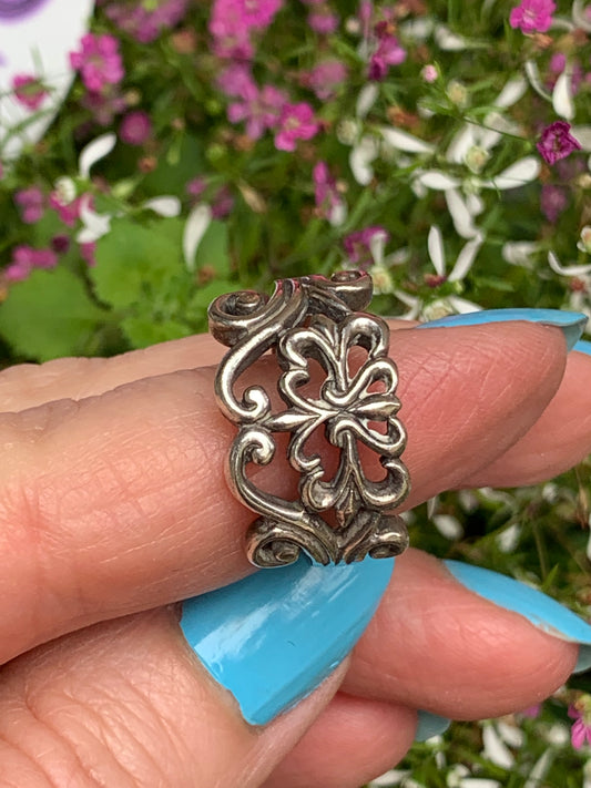 Sophia 925 Sterling Silver Ring size 8