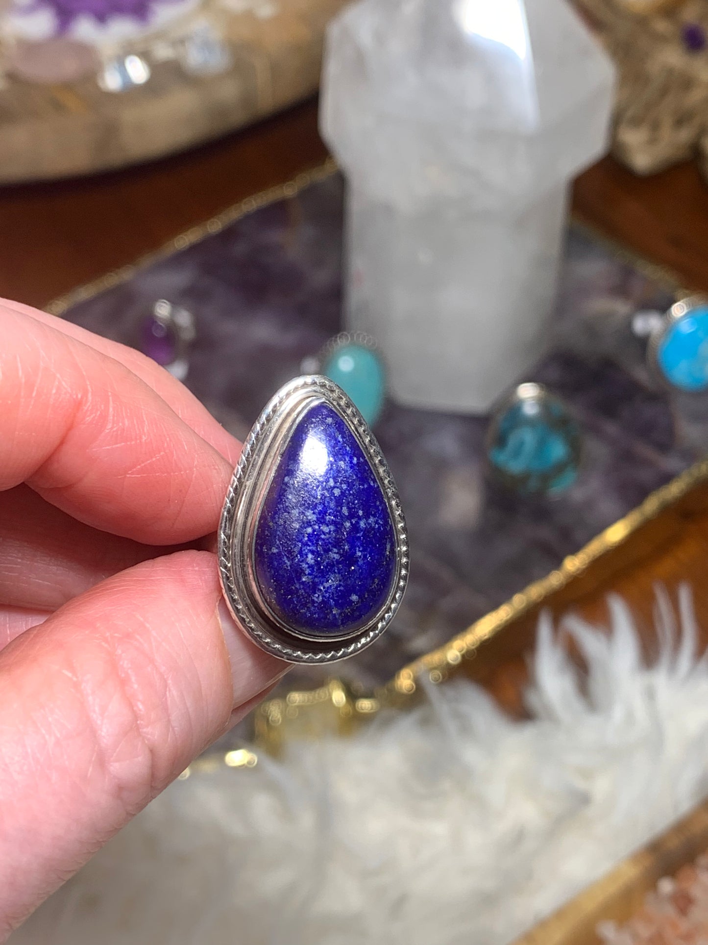Lapis Lazuli Ring size 5