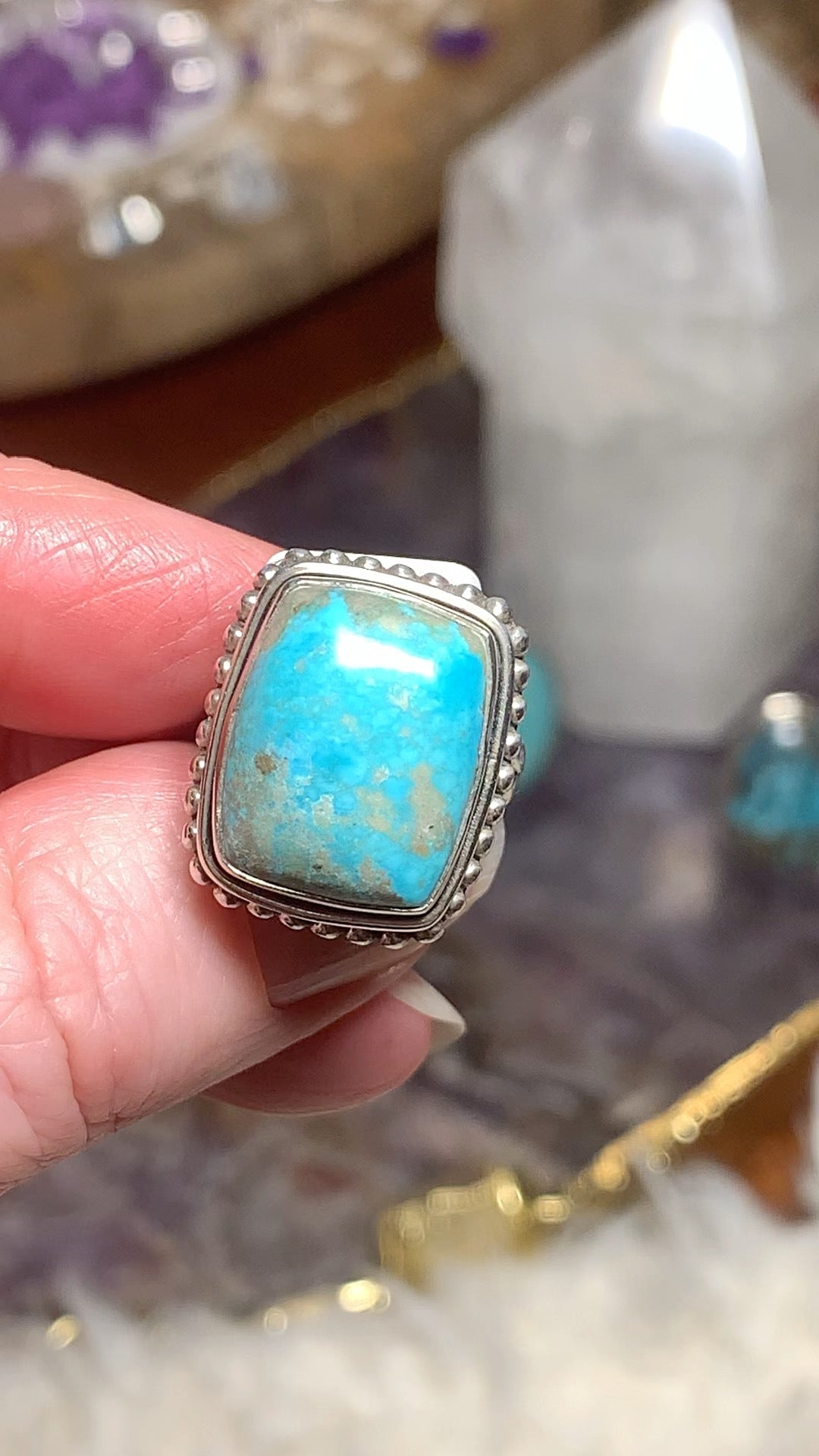 Turquoise Ring size 6