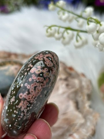 Kabamby Ocean Jasper - Palm Stone - Madagascar