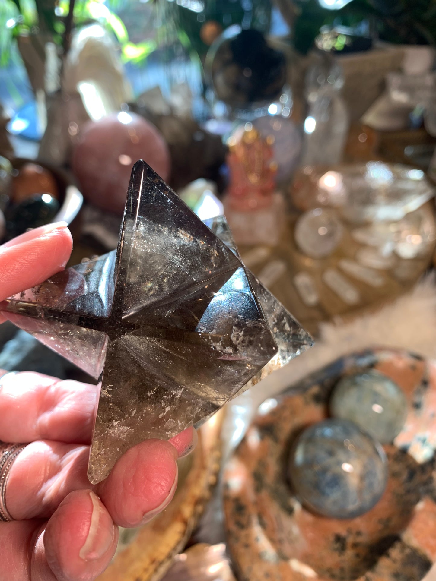 Smokey Quartz Merkaba - Brazil