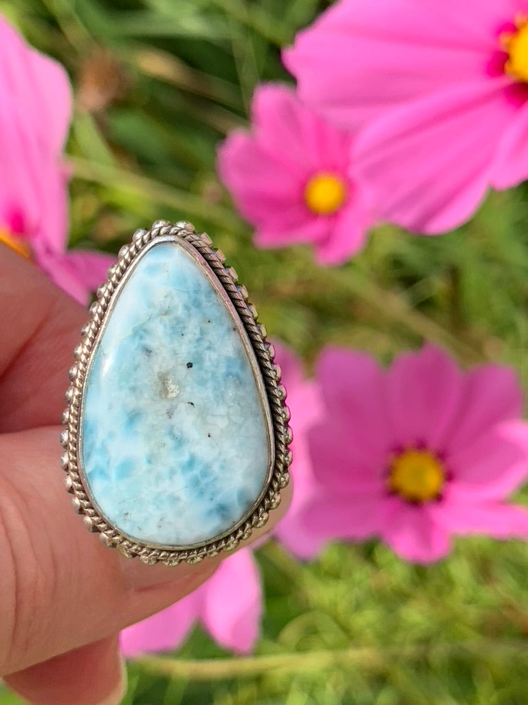 Larimar Ring Size 7