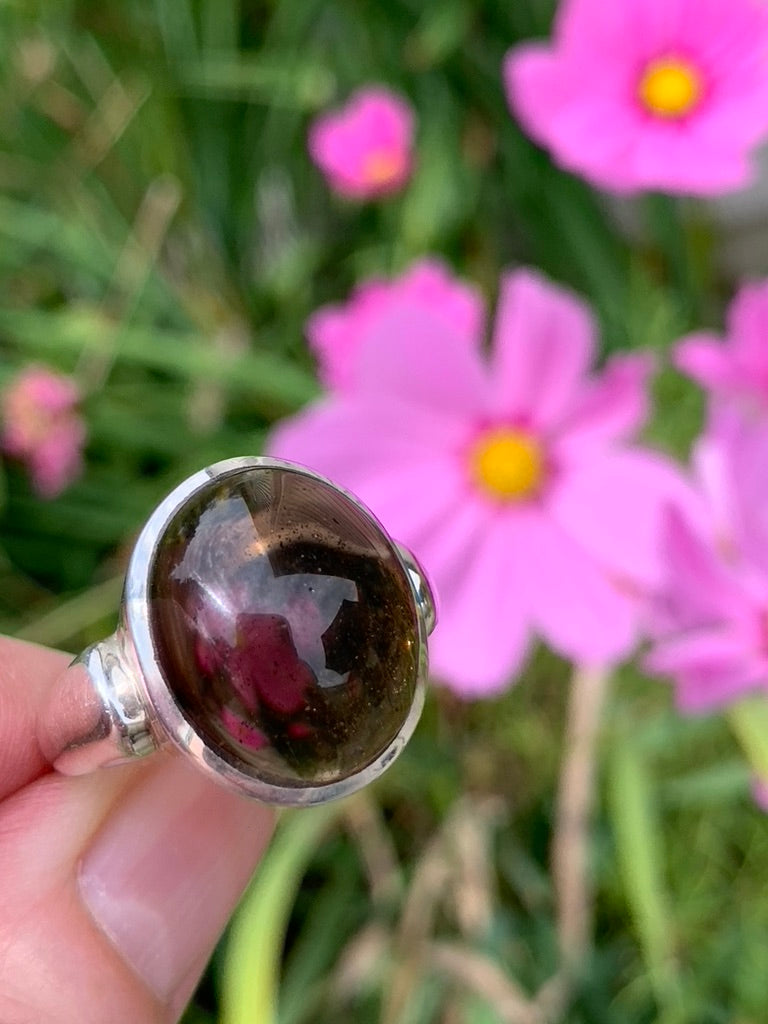 Smokey Quartz Ring size 9.5