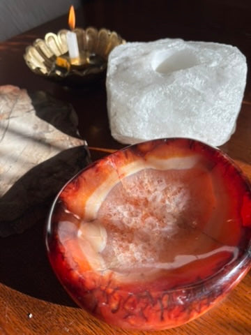 Carnelian Bowl - Madagascar