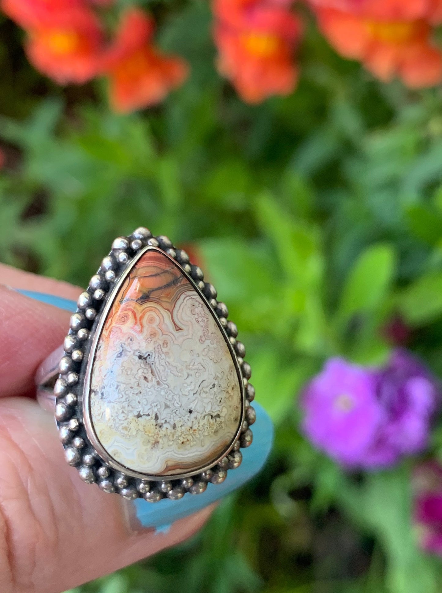 Jasper Ring Size 8