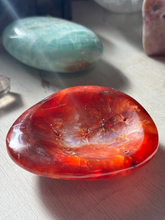 Carnelian Bowl - Madagascar