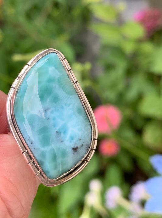 Larimar Ring Size 9