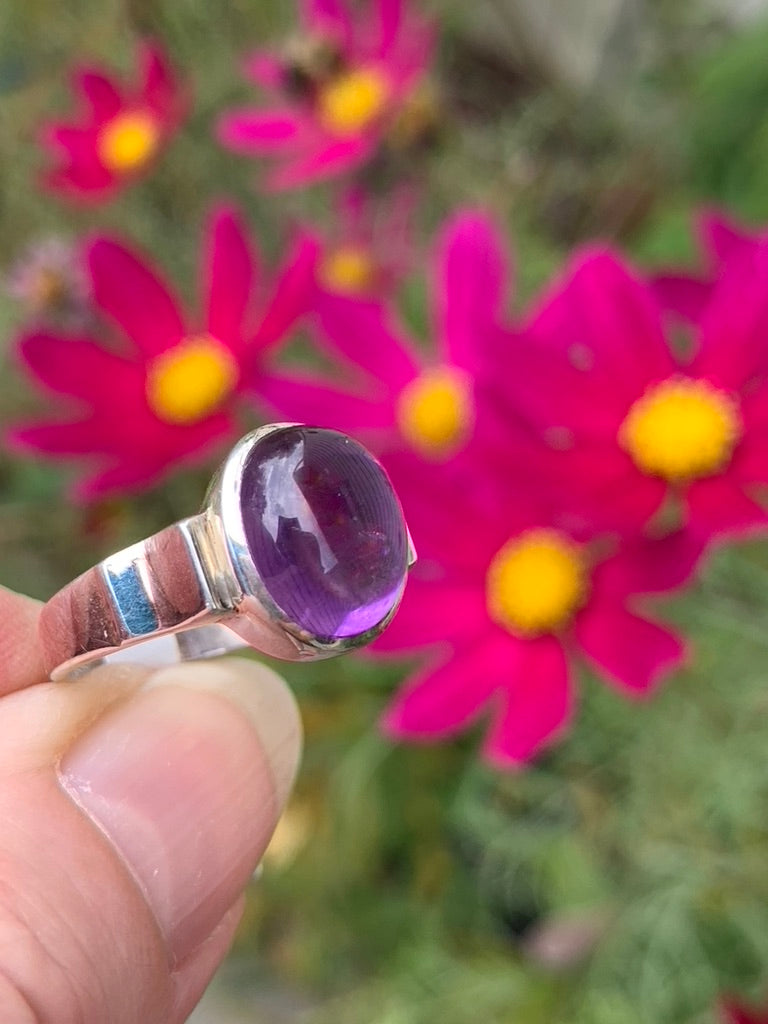 Amethyst Ring size 6.5