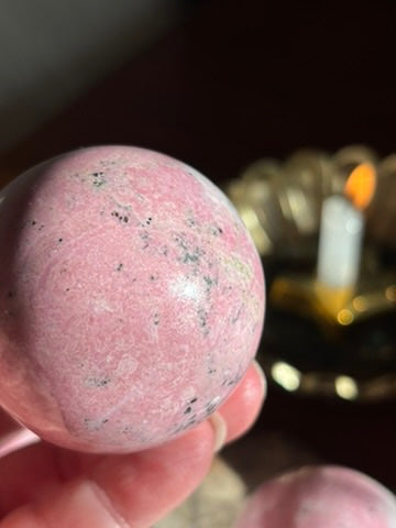 Rhodonite Sphere - Peru