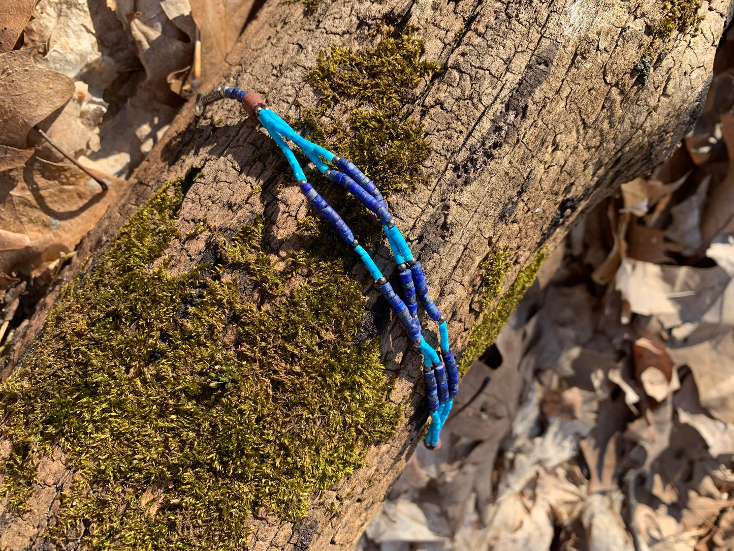 Lapis Lazuli and Turquoise bracelet - Afghanistan