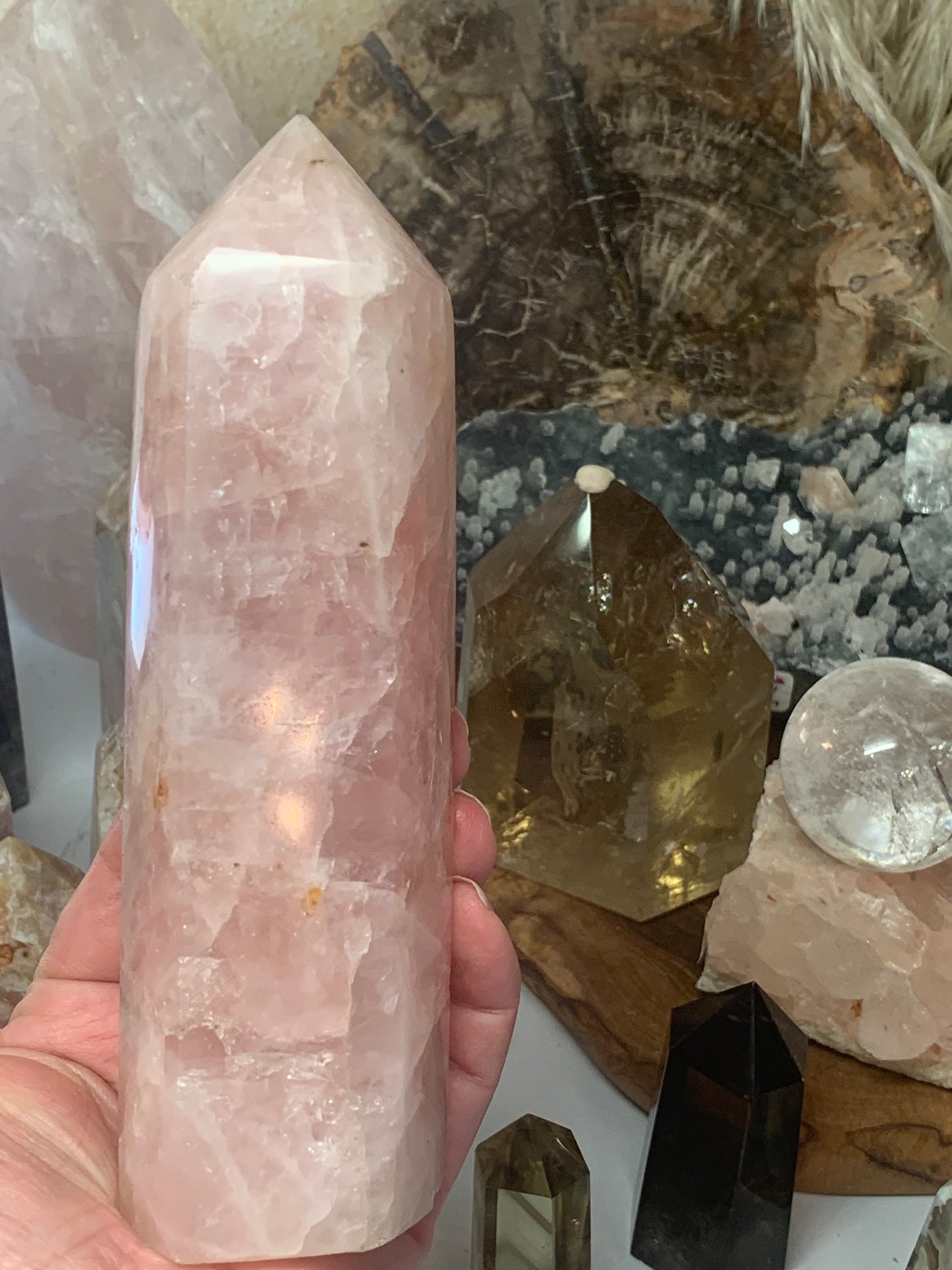 Rose Quartz Generator - Madagascar