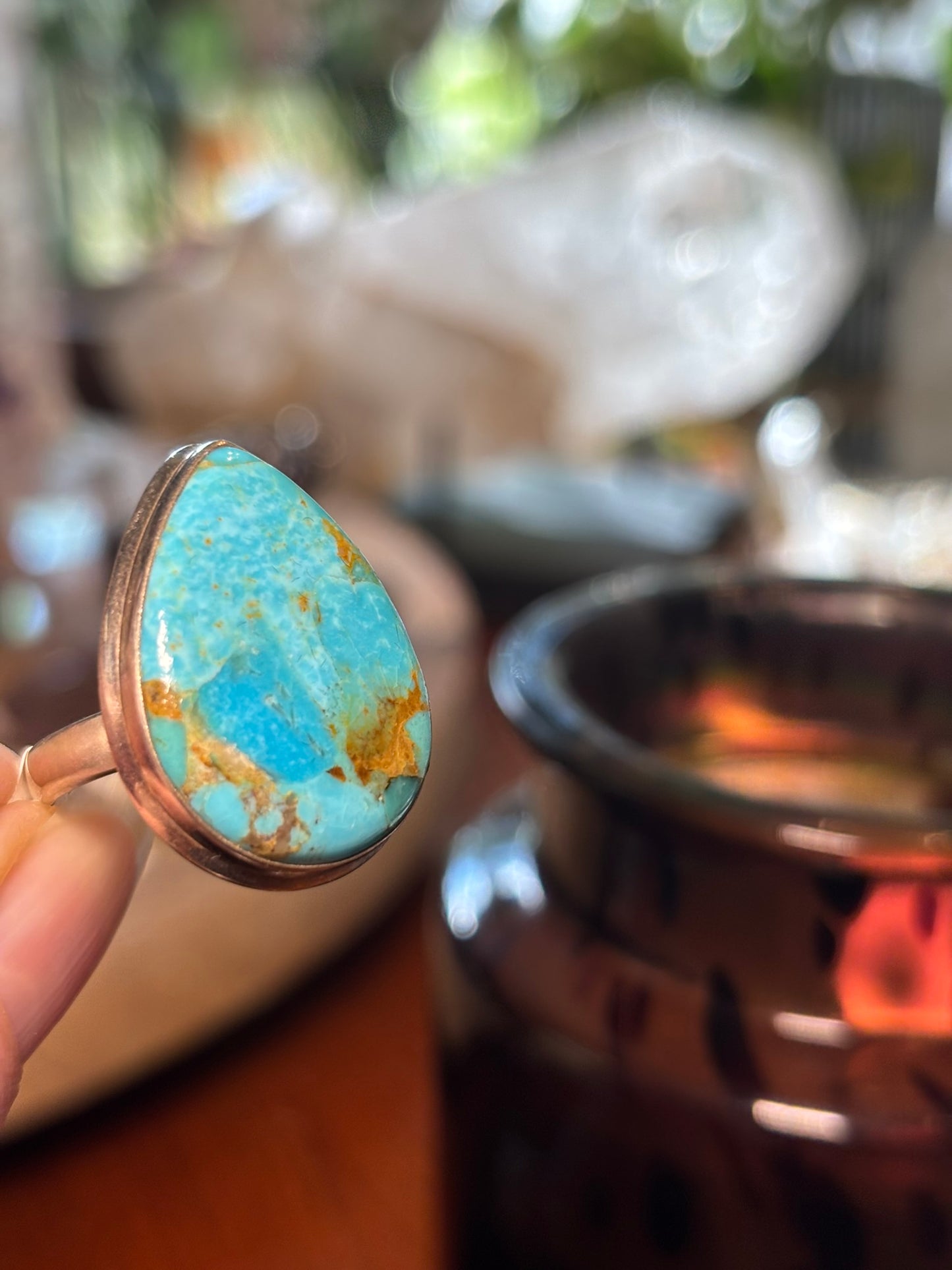Turquoise Ring size 7