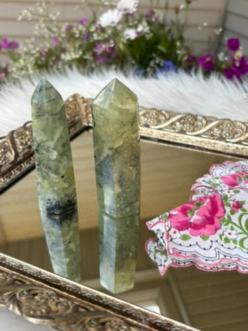 Prehnite tower
