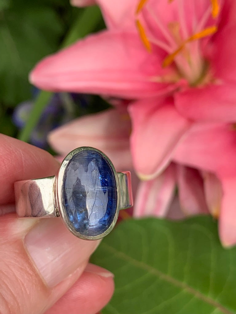 Blue Kyanite Ring size 9