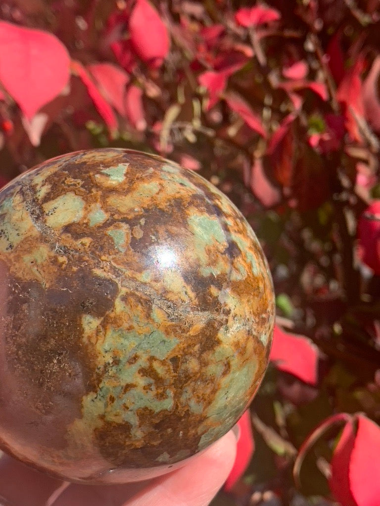 Chrysoprase Sphere