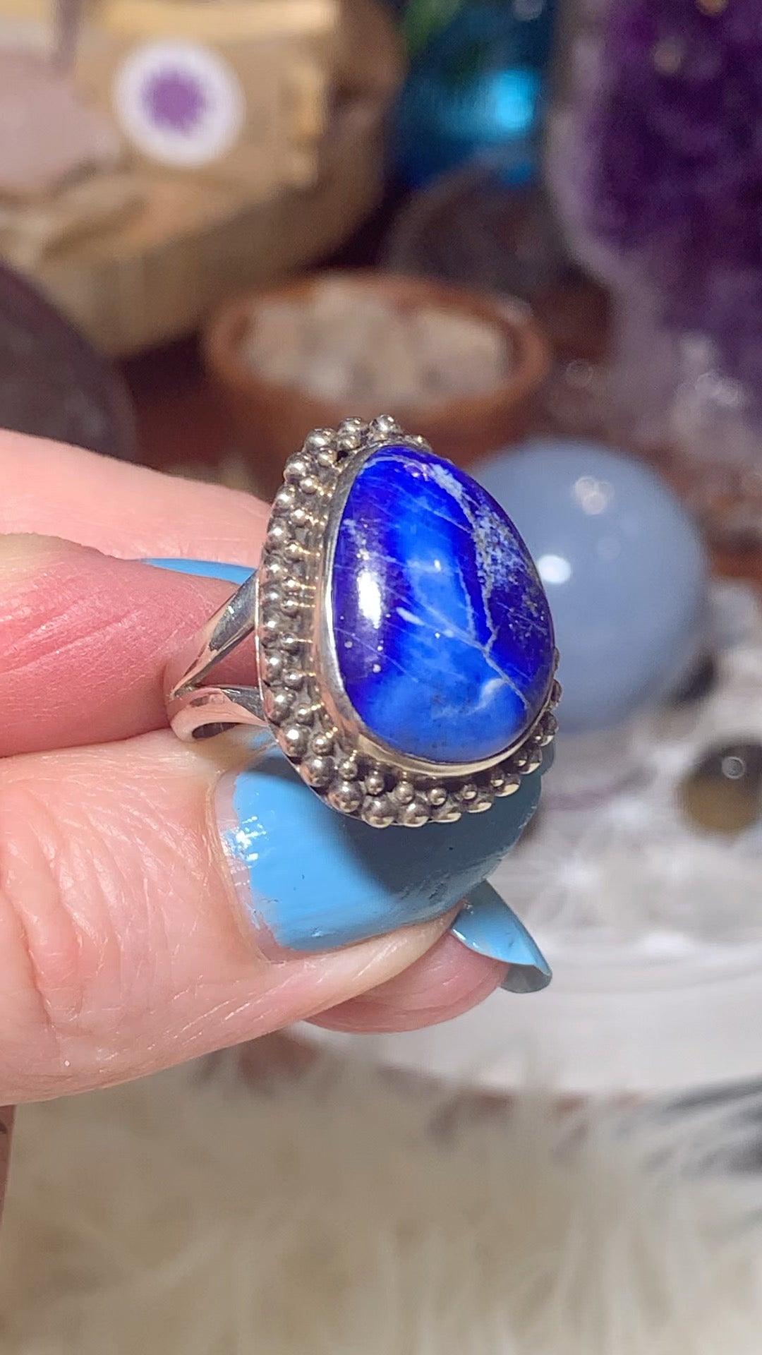 Lapis Lazuli Ring size 7