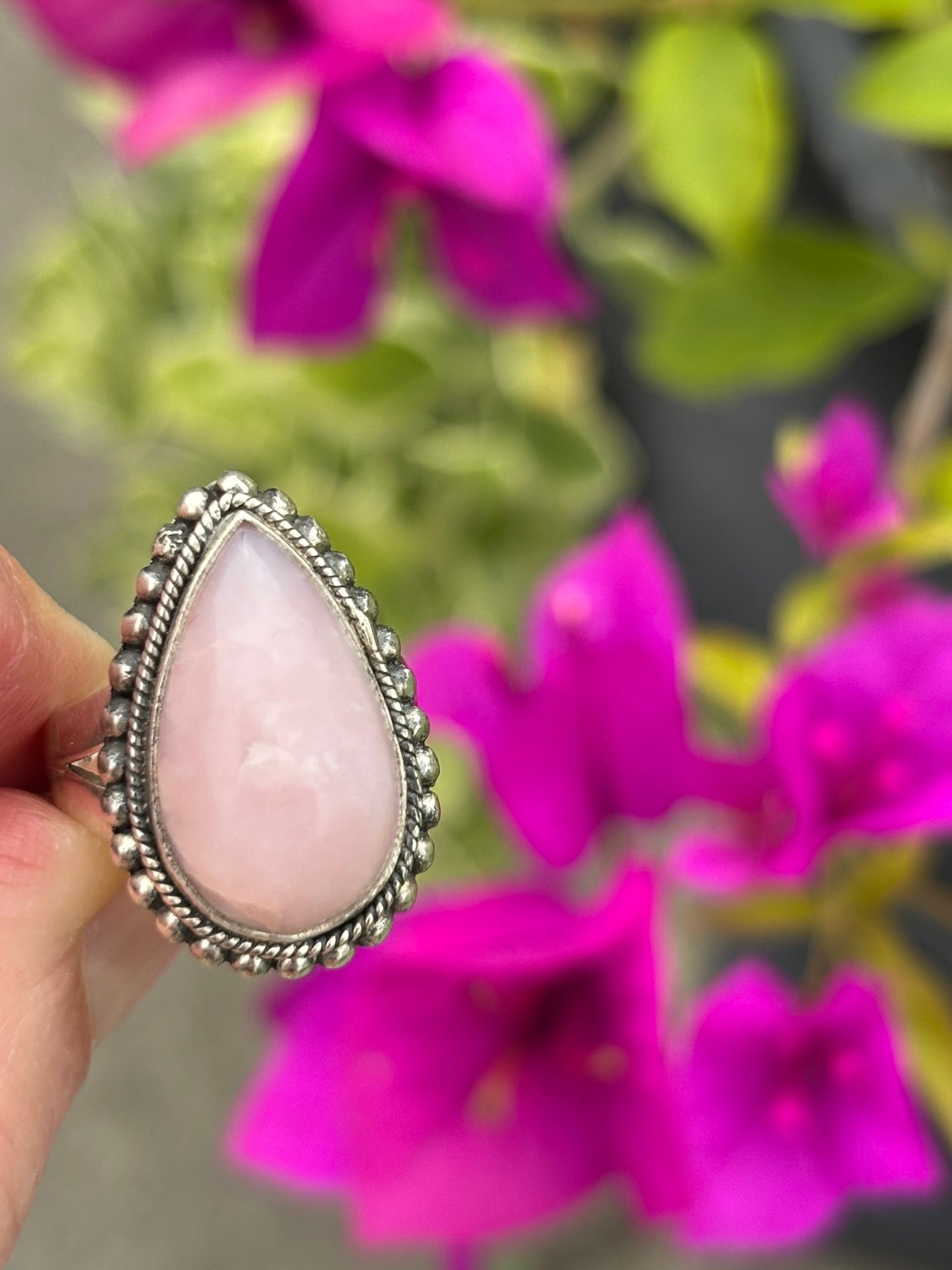 Pink Opal Ring size 7