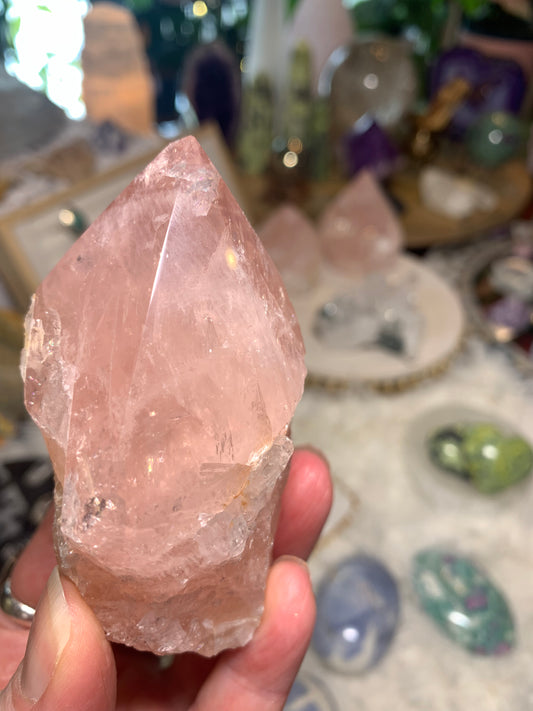 Rose Quartz Point - Brazil