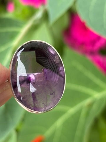 Ametrine Ring Size 7.5 Adjustable