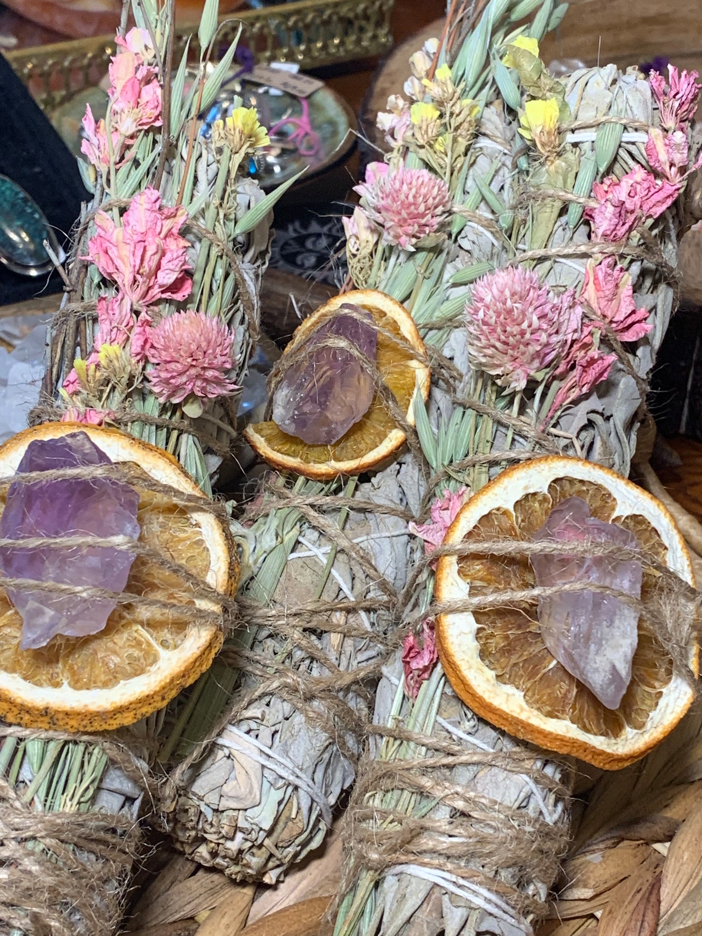 Amethyst White Sage Bundle