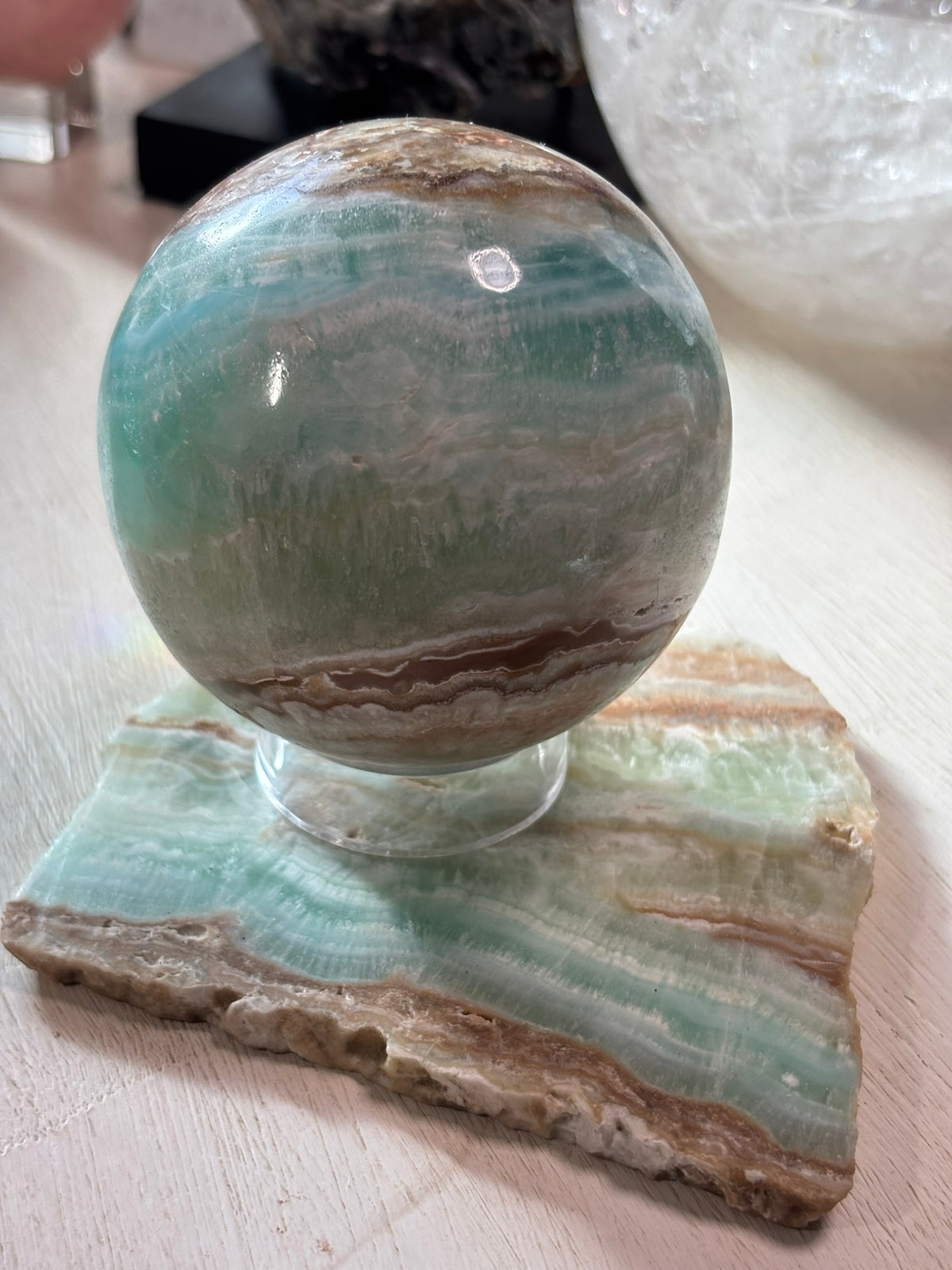 Caribbean Calcite - Sphere