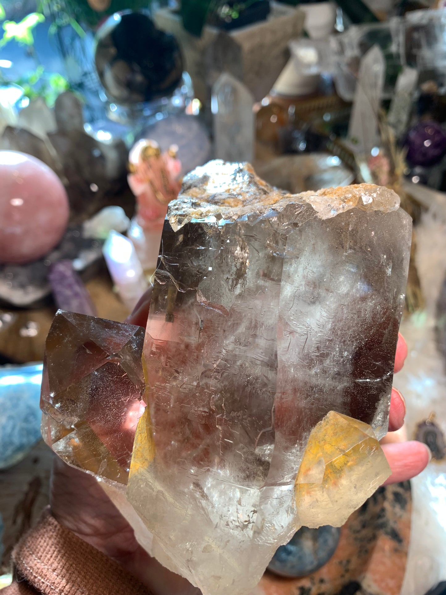 Smokey Garden Quartz  - Brazil