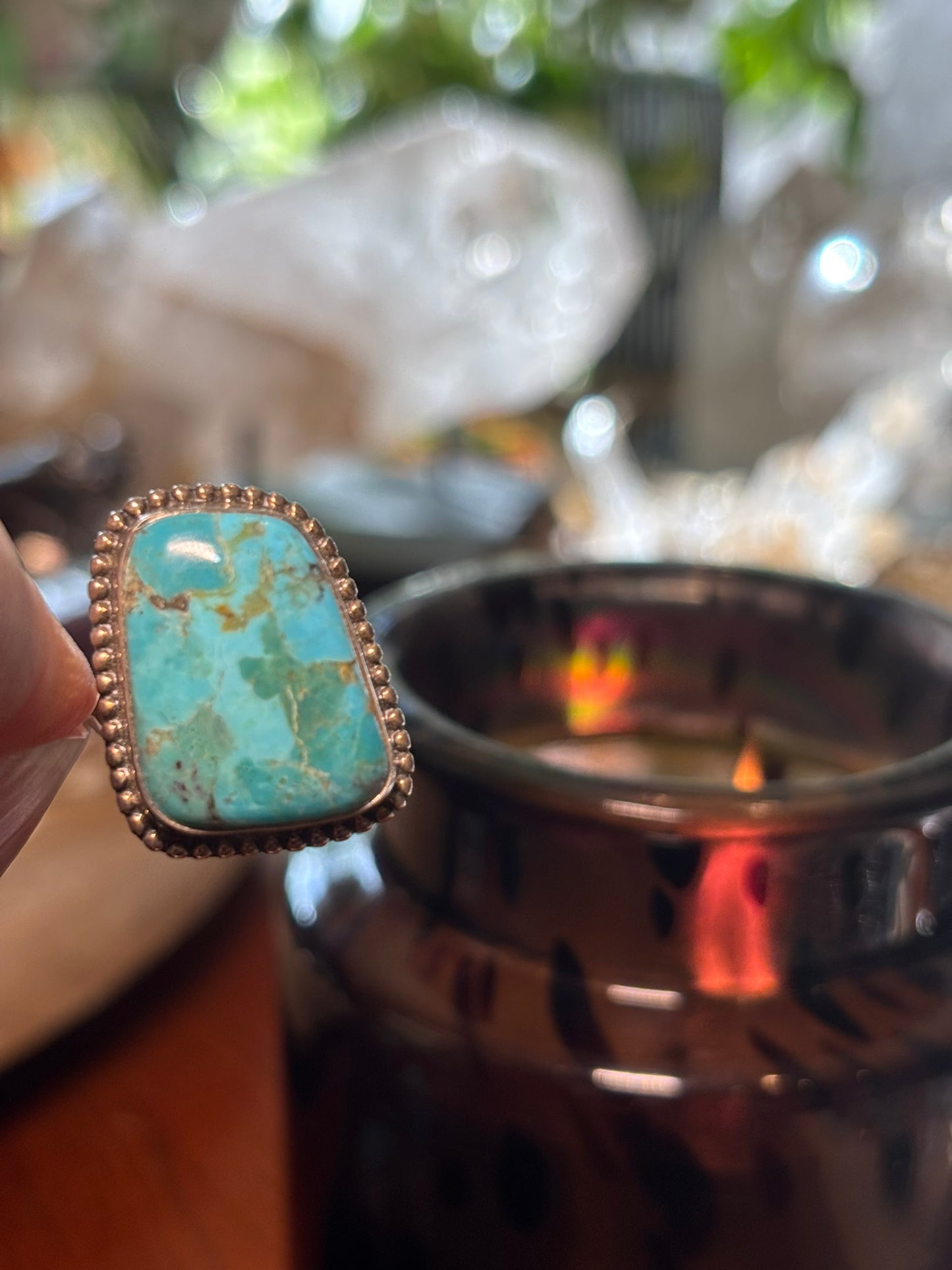 Turquoise Ring size 7