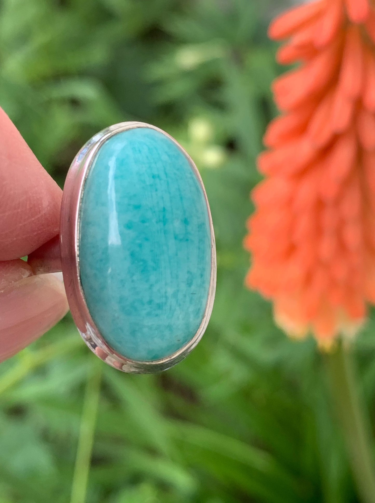 Amazonite Ring size 7