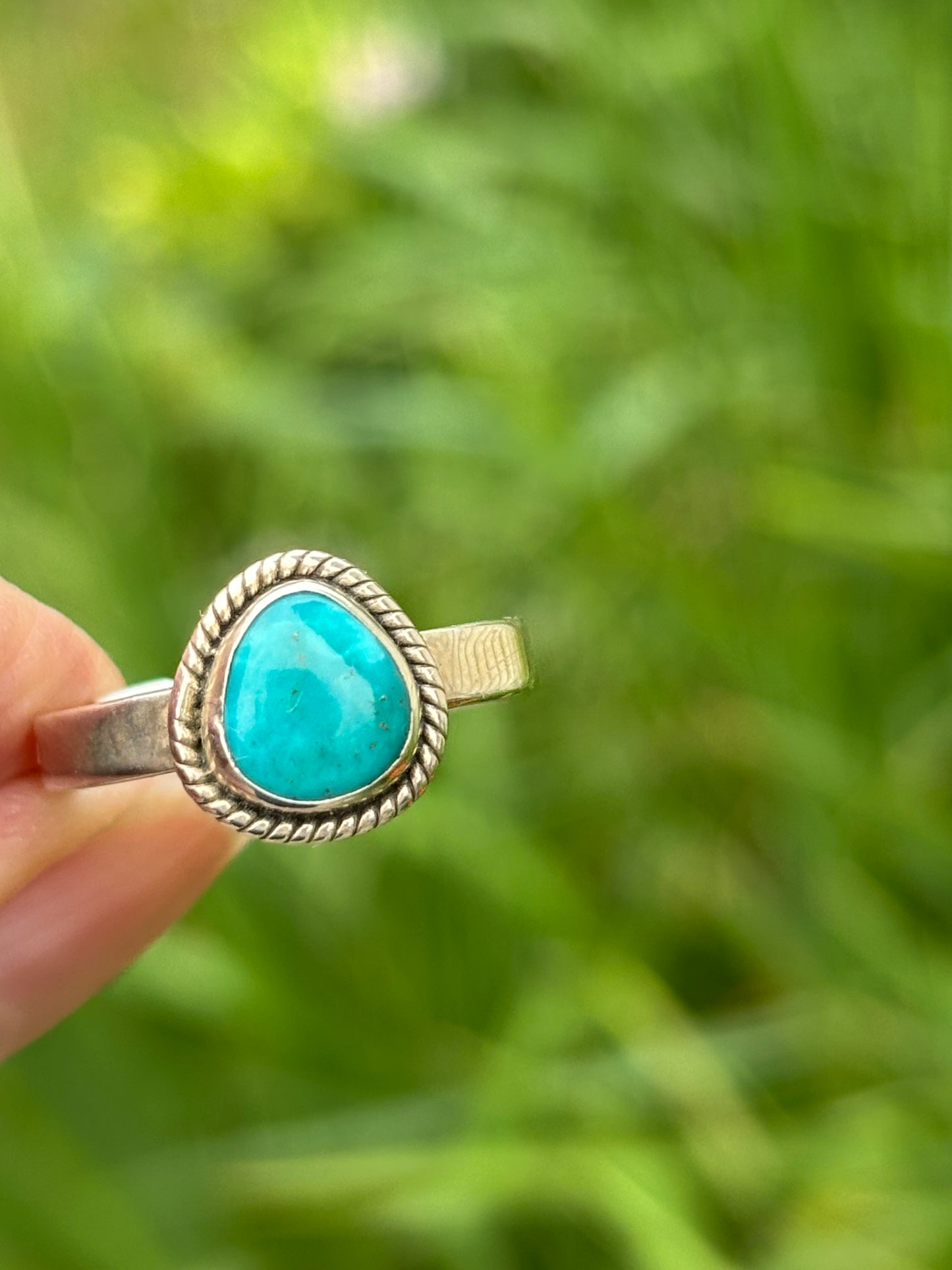 Sleeping Beauty Turquoise Ring size 8