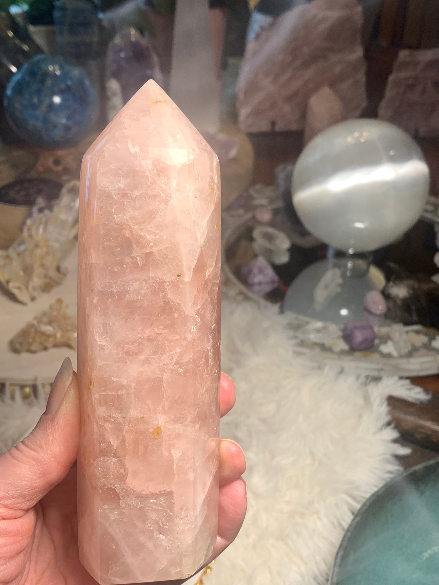 Rose Quartz Generator - Madagascar