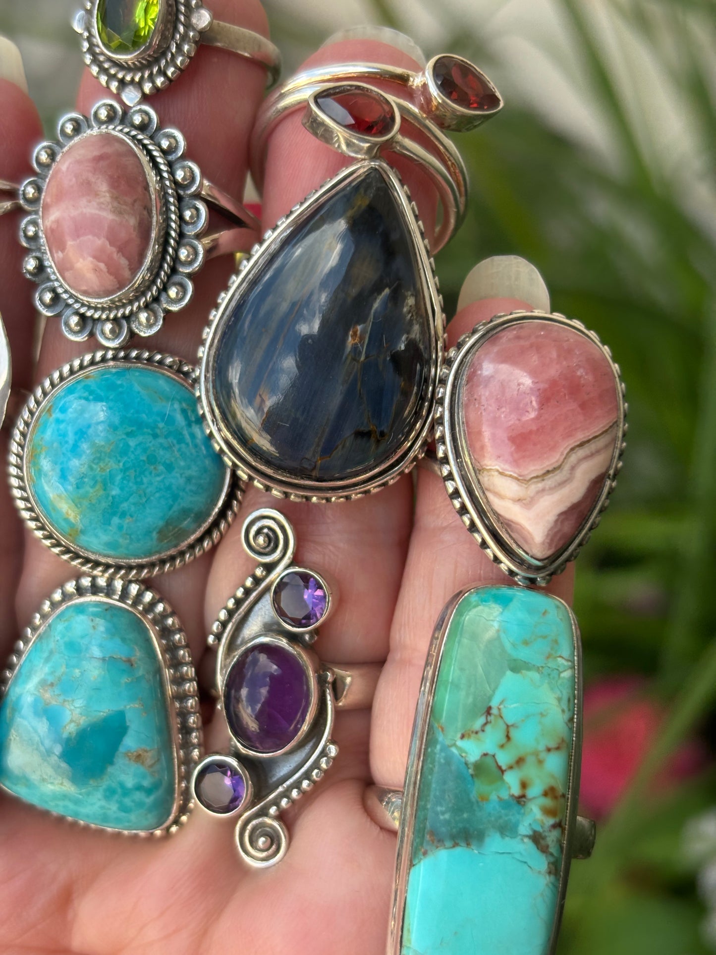 Rhodocrosite Ring size 5